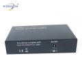 Extend Ethernet electronic equipment optic fiber media converter 2 ethernet 2SFP ports